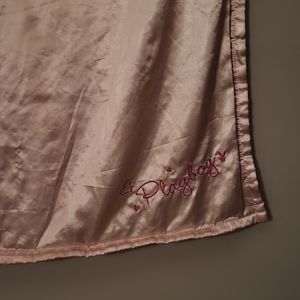 Playboy satin blanket